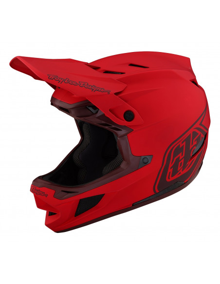 TROY LEE DESIGNS Kask D4 Composite MIPS Stealth Red