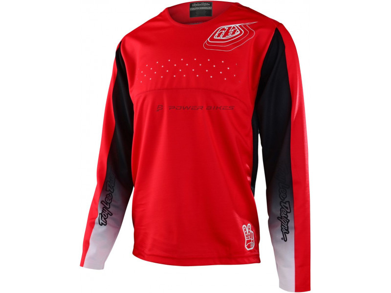 TROY LEE DESIGNS Jersey Dziecięcy SPRINT Race Red