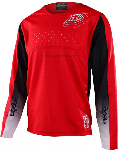 TROY LEE DESIGNS Jersey Dziecięcy SPRINT Race Red