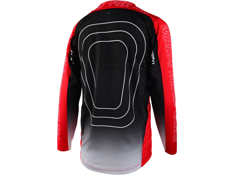 TROY LEE DESIGNS Jersey Dziecięcy SPRINT Race Red