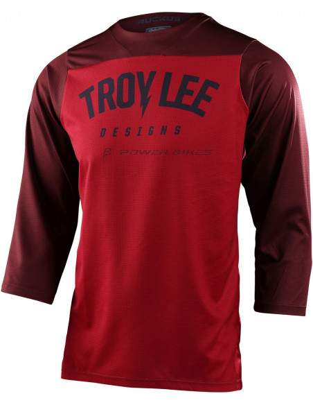TROY LEE DESIGNS Jersey 3/4 RUCKUS Oxblood Red