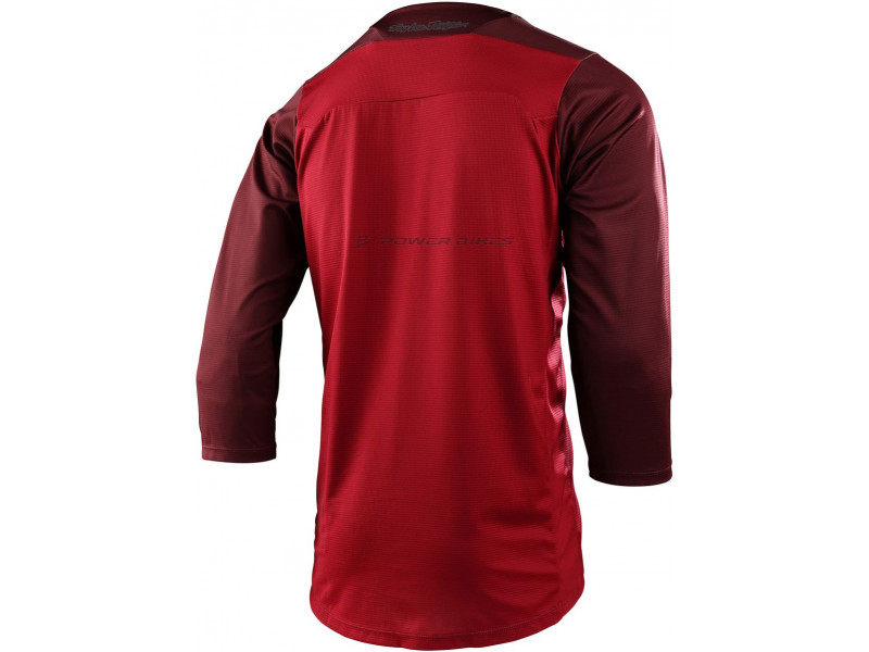 TROY LEE DESIGNS Jersey 3/4 RUCKUS Oxblood Red