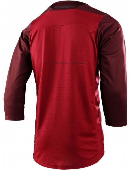 TROY LEE DESIGNS Jersey 3/4 RUCKUS Oxblood Red
