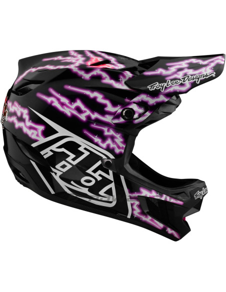 TROY LEE DESIGNS Kask D4 Static Black - Red Bull Rampage
