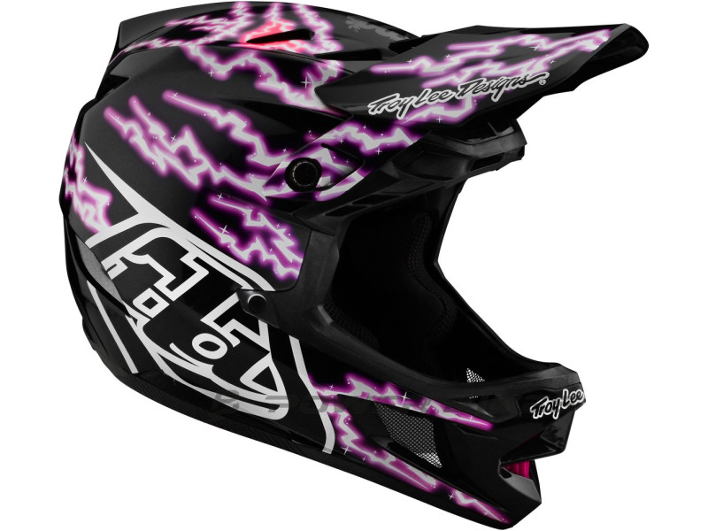 TROY LEE DESIGNS Kask D4 Static Black - Red...