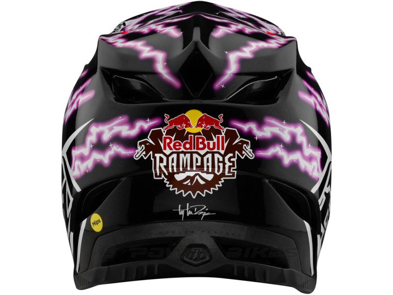 TROY LEE DESIGNS Kask D4 Static Black - Red...