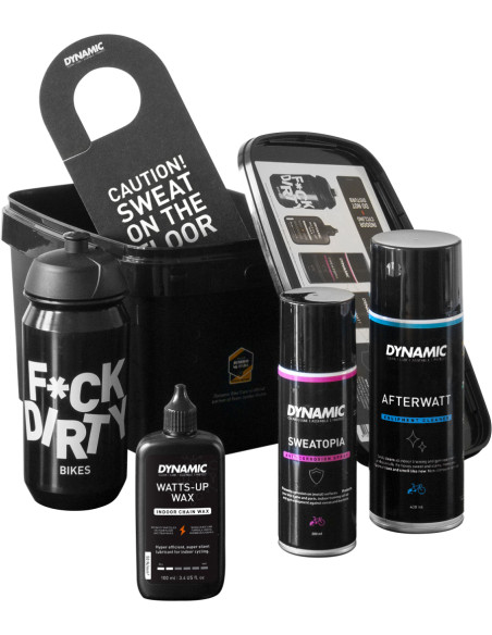 DYNAMIC Zestaw do pielęgnacji roweru Pain Cave Box - Trenażer