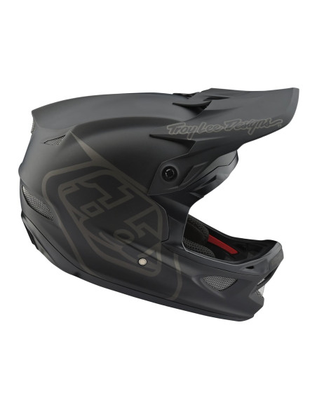 TROY LEE DESIGNS kask D3 Fiberlite Mono Stealth Black