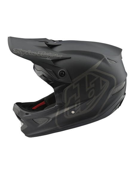 TROY LEE DESIGNS kask D3 Fiberlite Mono Stealth Black