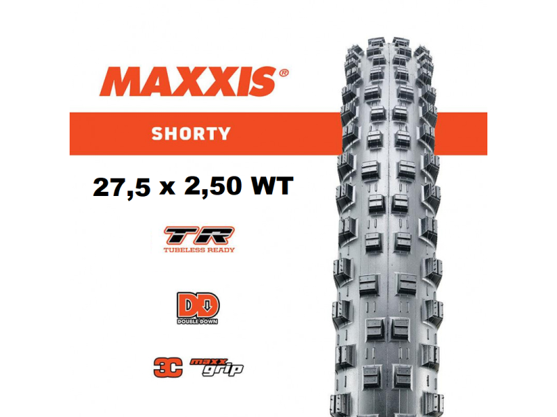 MAXXIS Opona SHORTY II Maxxgrip DD 27,5x2,40 WT...