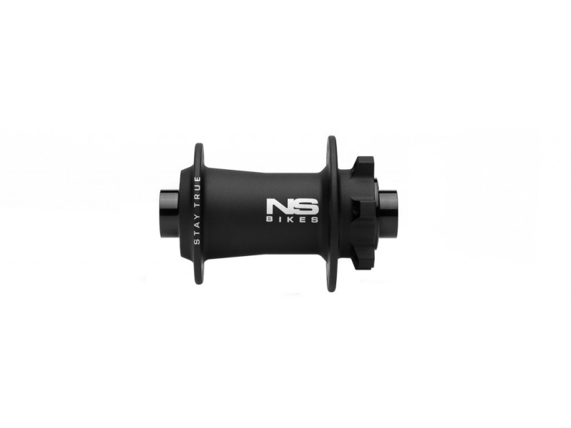 NS BIKES Piasta przód Rotary Black 100x15 disc 32H