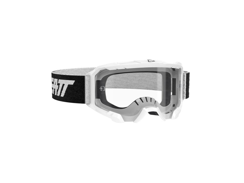 LEATT Gogle Velocity 4.0 WHITE Szyba - Light Clear