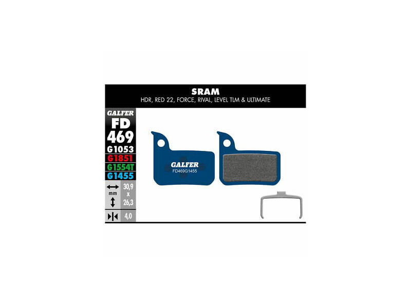 GALFER klocki hamulcowe Sram Road Force / Rival...