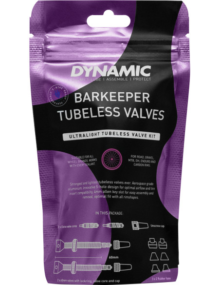 DYNAMIC Zawory Tubeless Bar Keeper Tubeless Valves