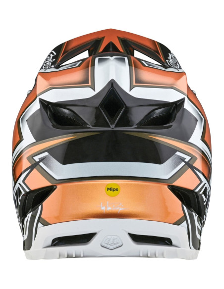 TROY LEE DESIGNS Kask D4 Carbon MIPS Ever Black/Gold