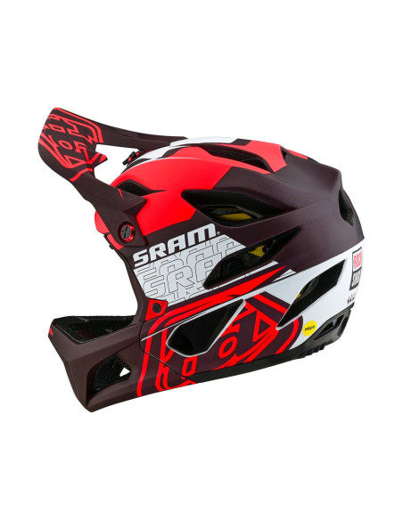 TROY LEE DESIGNS Kask STAGE MIPS Vector Red