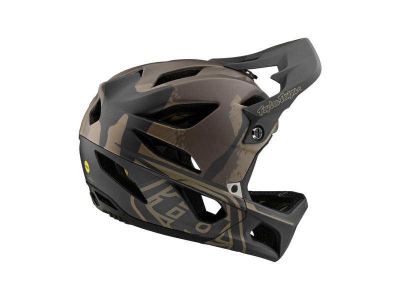 TROY LEE DESIGNS Kask STAGE MIPS Camo Olive