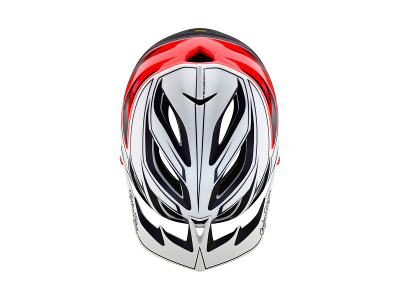 TROY LEE DESIGNS Kask A3 MIPS Pin White/Red