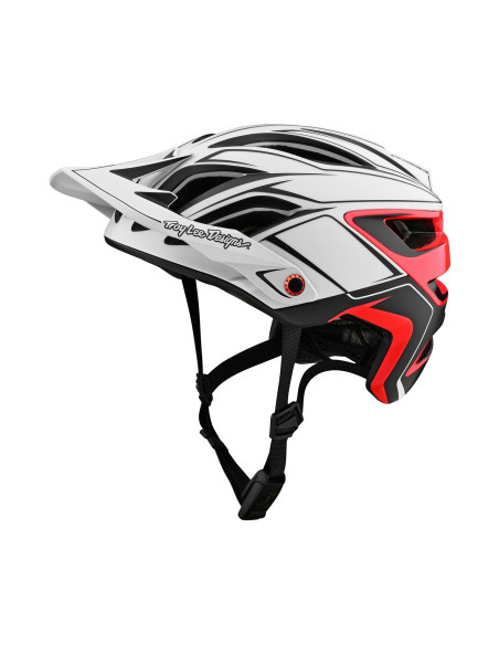 TROY LEE DESIGNS Kask A3 MIPS Pin White/Red