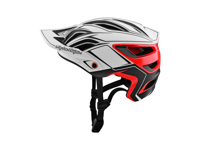 TROY LEE DESIGNS Kask A3 MIPS Pin White/Red