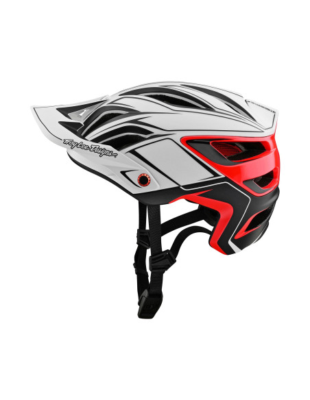TROY LEE DESIGNS Kask A3 MIPS Pin White/Red