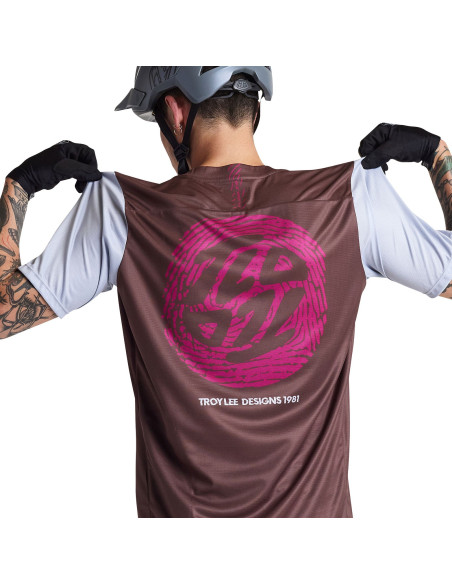 TROY LEE DESIGNS SS Jersey FLOWLINE Flipped Chocolate