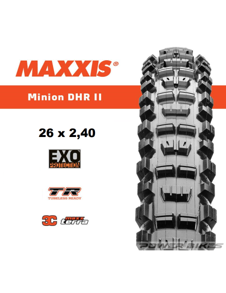 MAXXIS Opona MINION DHR II 26"  EXO TR