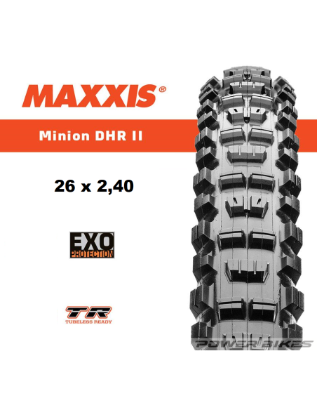 MAXXIS Opona MINION DHR II 26"  EXO TR