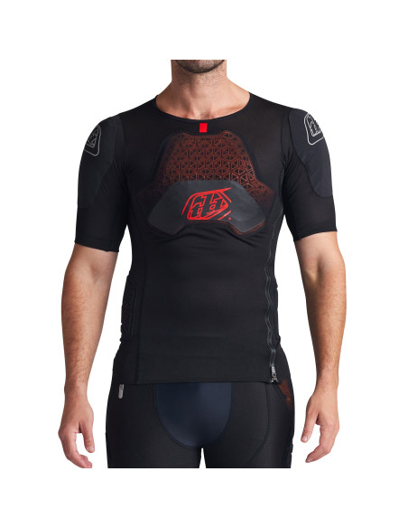 TROY LEE DESIGNS zbroja STAGE Ghost D30 Baselayer - Krótki rękaw