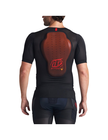 TROY LEE DESIGNS zbroja STAGE Ghost D30 Baselayer - Krótki rękaw