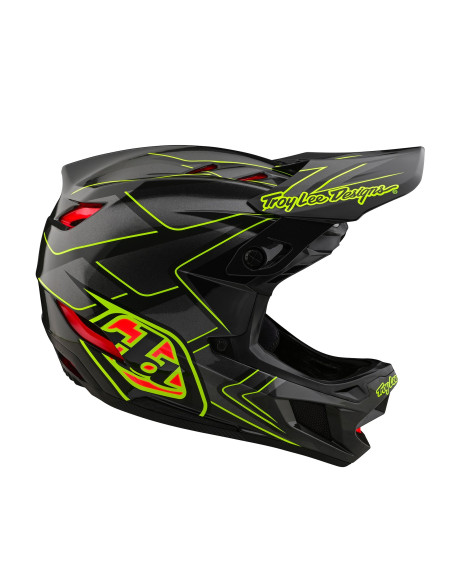 TROY LEE DESIGNS Kask D4 Composite MIPS Ghostwing Limited Edition