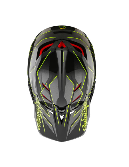 TROY LEE DESIGNS Kask D4 Composite MIPS Ghostwing Limited Edition