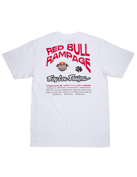 TROY LEE DESIGNS Koszulka MIND MELT White Red Bull Rampage Ltd Edition