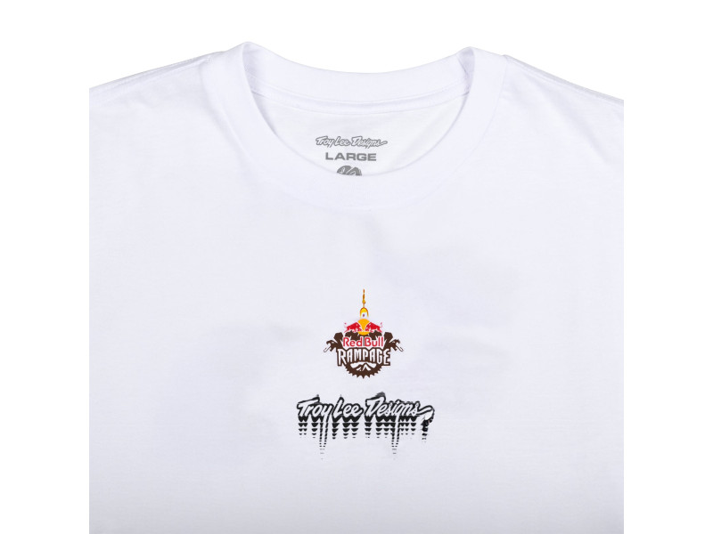 TROY LEE DESIGNS Koszulka MIND MELT White Red...