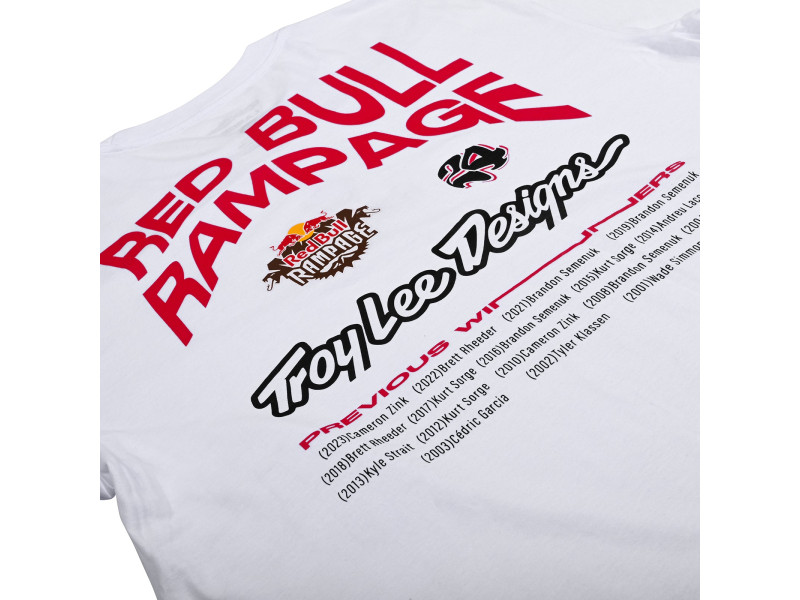 TROY LEE DESIGNS Koszulka MIND MELT White Red...