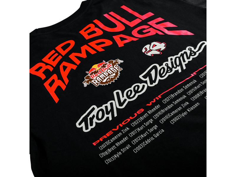 TROY LEE DESIGNS Koszulka MIND MELT Black Red...