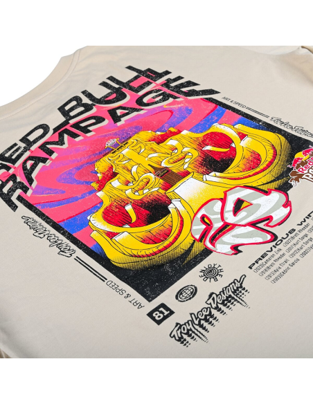 TROY LEE DESIGNS Koszulka ALTERED REALITY Cement Red Bull Rampage Ltd Edition