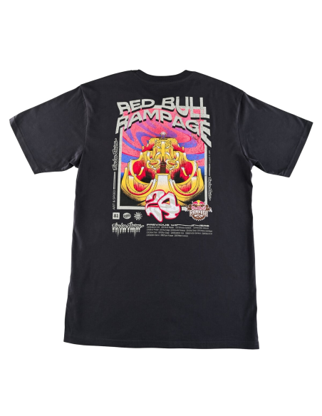 TROY LEE DESIGNS Koszulka ALTERED REALITY Coal Red Bull Rampage Ltd Edition