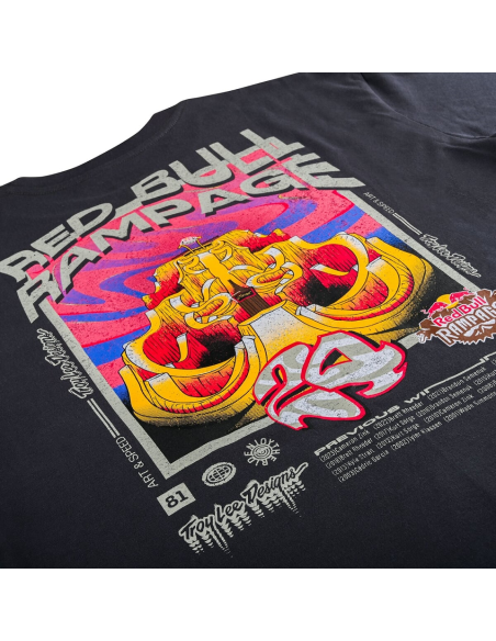 TROY LEE DESIGNS Koszulka ALTERED REALITY Coal Red Bull Rampage Ltd Edition