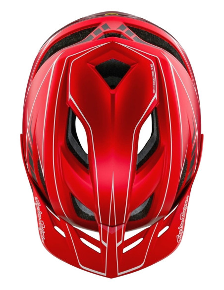 TROY LEE DESIGNS Kask FLOWLINE SE MIPS Pinstripe Red