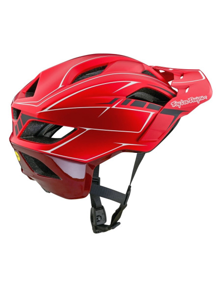 TROY LEE DESIGNS Kask FLOWLINE SE MIPS Pinstripe Red