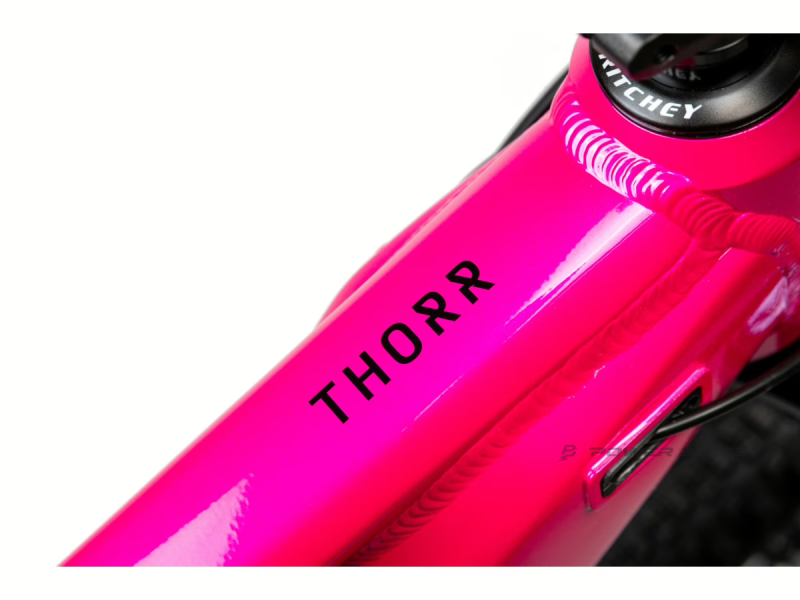 PELLS Rower elektryczny THORR 1 W Magenta