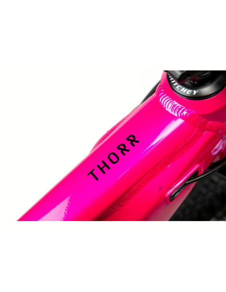 PELLS Rower elektryczny THORR 1 W Magenta