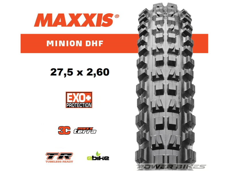 MAXXIS opona MINION DHF Exo+ 27,5x2,60 TPI120...