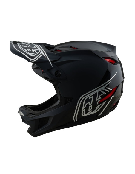 TROY LEE DESIGNS Kask D4 Polyacrylite MIPS Stealth Black