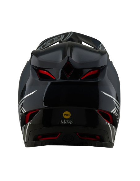TROY LEE DESIGNS Kask D4 Polyacrylite MIPS Stealth Black