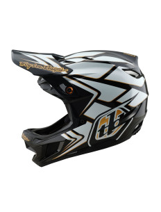 TROY LEE DESIGNS Kask D4 Composite MIPS Ghostwing White