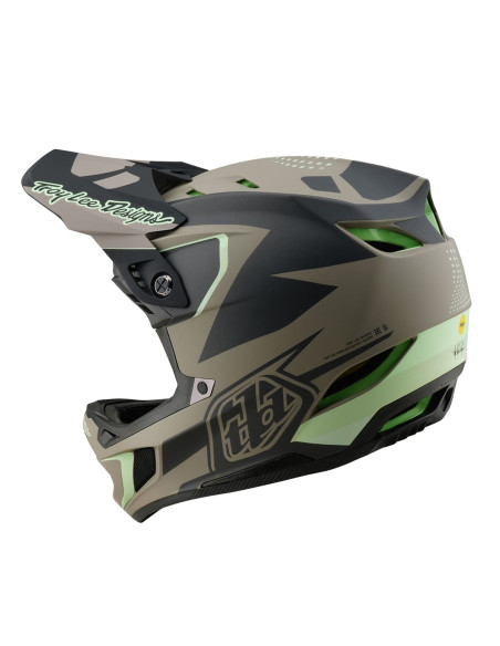 TROY LEE DESIGNS Kask D4 Composite MIPS Optic Timber