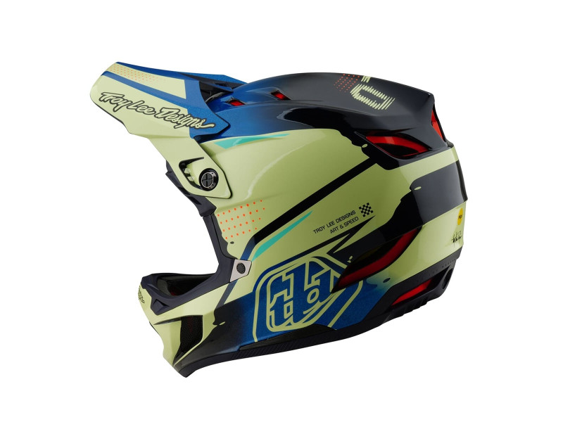 TROY LEE DESIGNS Kask D4 Composite MIPS Drip...