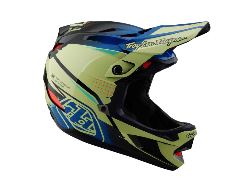 TROY LEE DESIGNS Kask D4 Composite MIPS Drip...